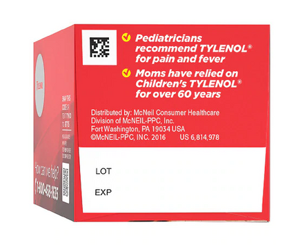 TYLENOL Childrens Pain plus Fever Relief 24ea