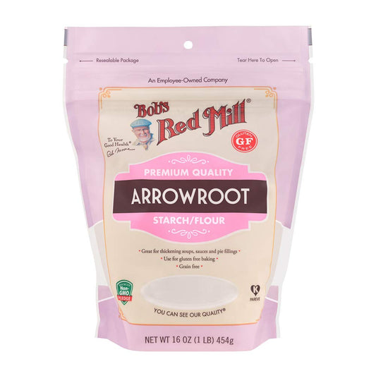 Bobs Red Mill Arrowroot Starch Flour Gluten Free 16 oz