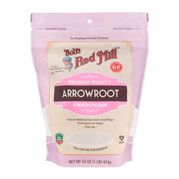 Bobs Red Mill Arrowroot Starch Flour Gluten Free 16 oz