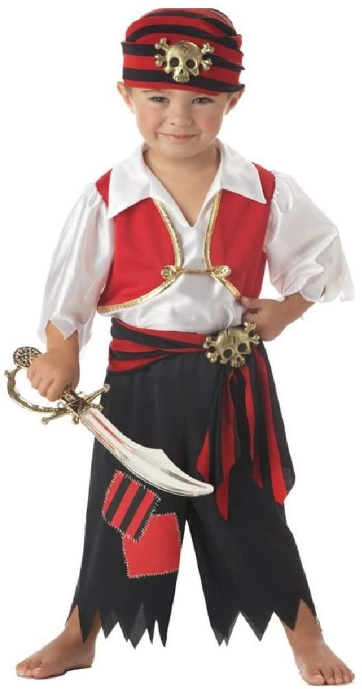 California Costumes Toddler Ahoy Matey Pirate Costume Small 2T