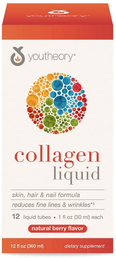 Youtheory Collagen Liquid 1.0fl oz 12 pack