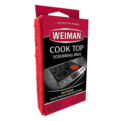 Weiman Cook Top Scrubbing Pads Set of 3