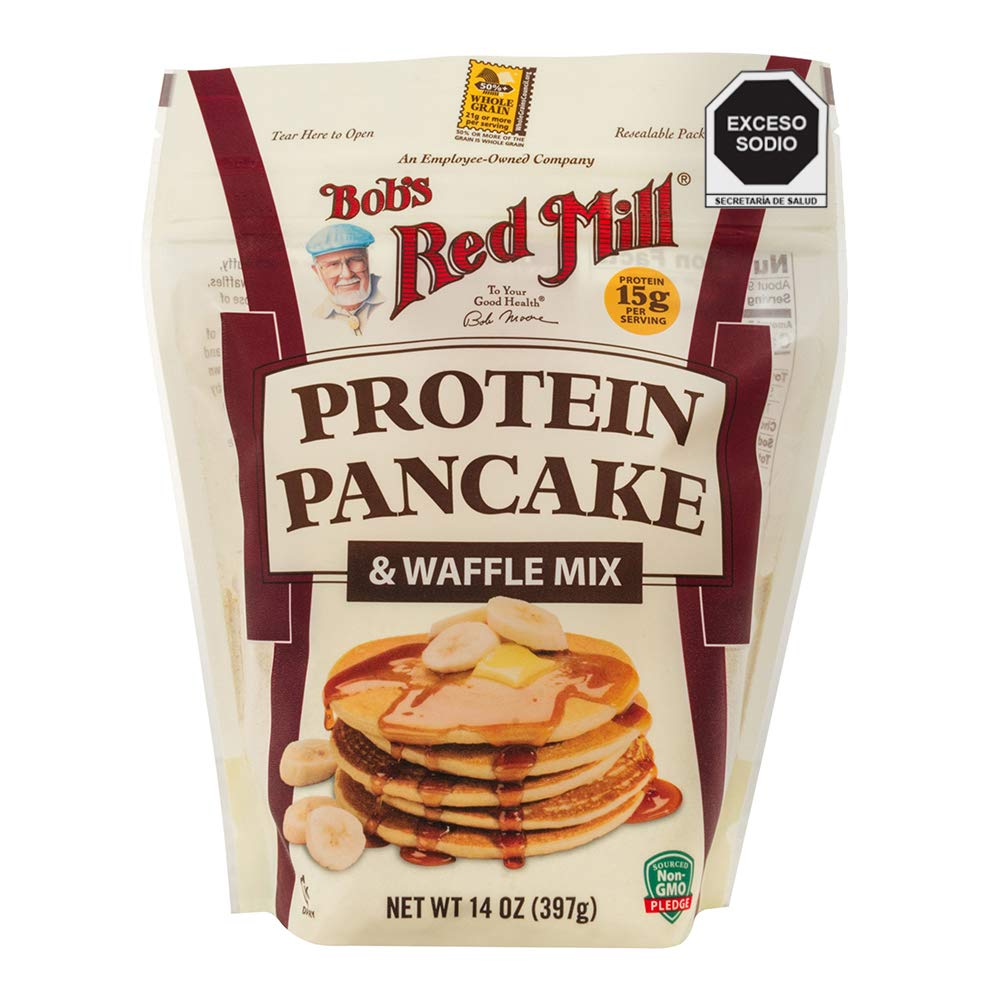 Protein Pancake and Waffle Mix Bobs Red Mill 14oz