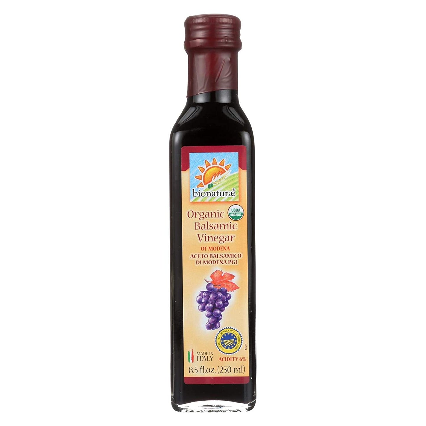 Organic Balsamic Vinegar Bionaturae 8.5floz