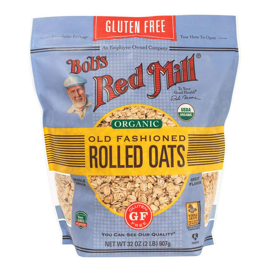 Rolled Oats Gluten Free Old Fashioned Bobs Red Mill 32oz