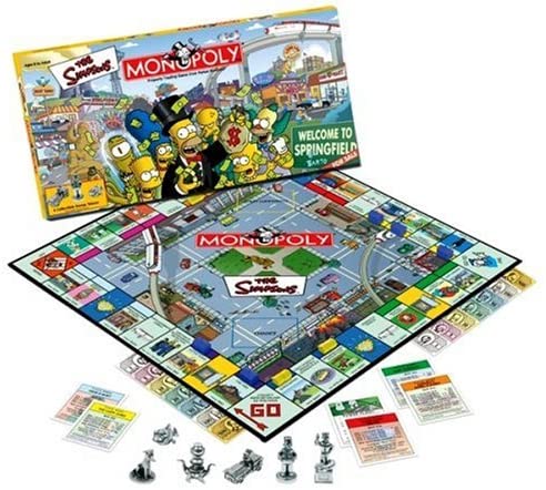 MONOPOLY The Simpsons Board Game