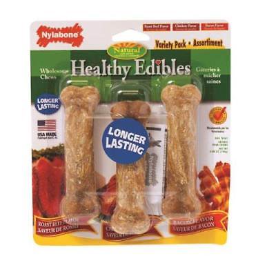 Nylabone Healthy Edibles Variety Pack Dog Chews