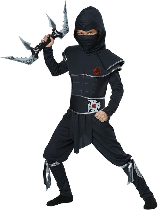 Ninja Warrior Boys Costume Small