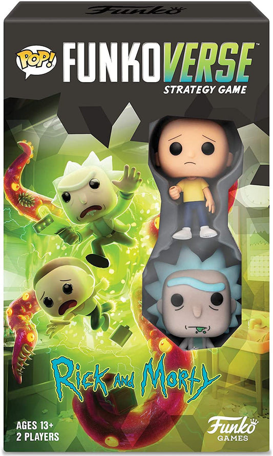 POP Funkoverse  Rick and Morty 100 Expandalone Strategy Game