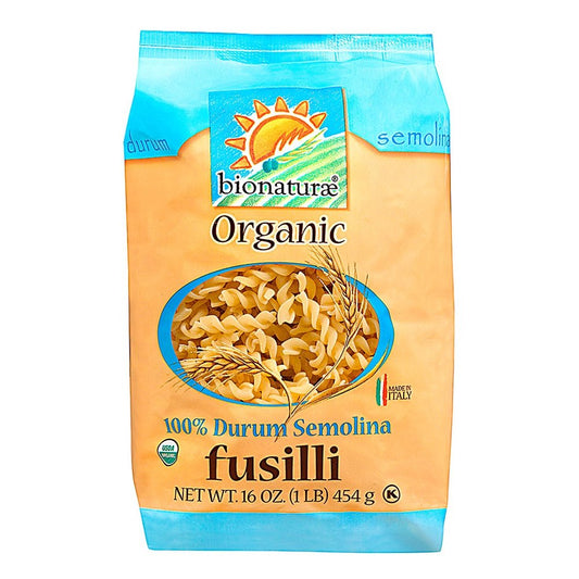 Fusilli Durum Semolina Bionaturae 100 percent 16oz
