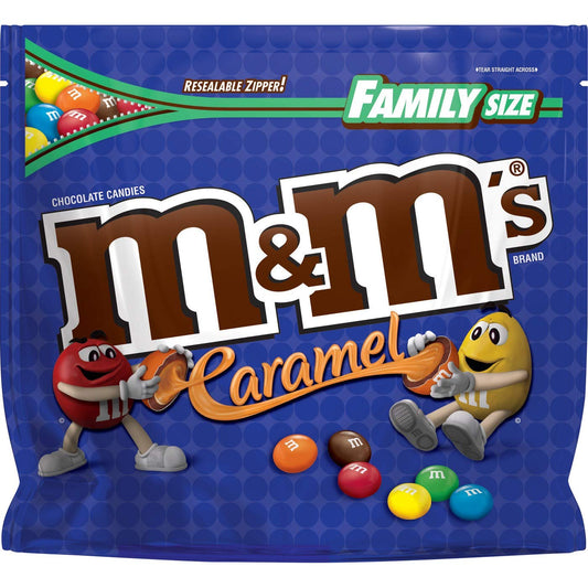 M and M Caramel Family Size 18.4oz