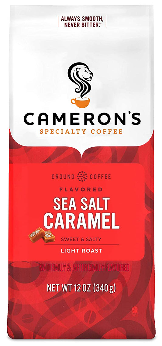 Camerons Coffee Ground Sea Salt Caramel 12 oz