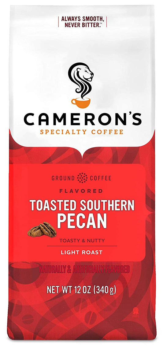 Camerons Coffee Southern Pecan Toasted 12 oz