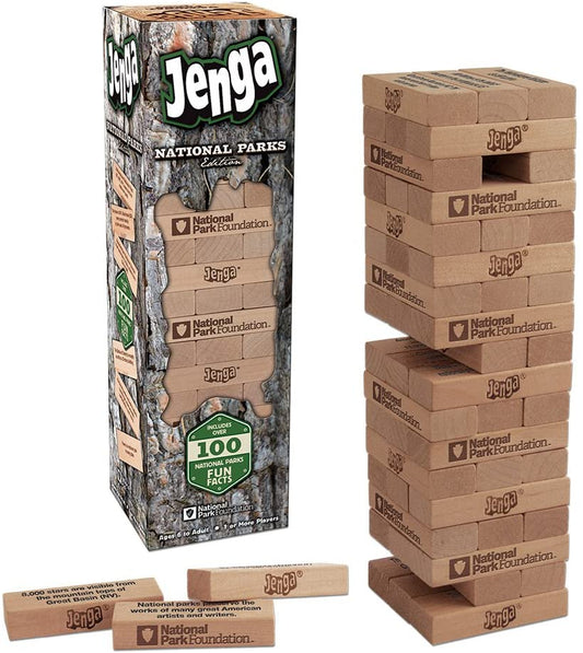 Jenga National Parks Game