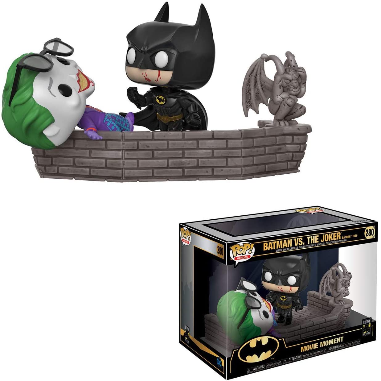 Pop Movie Moment Batman 80th Batman and Joker