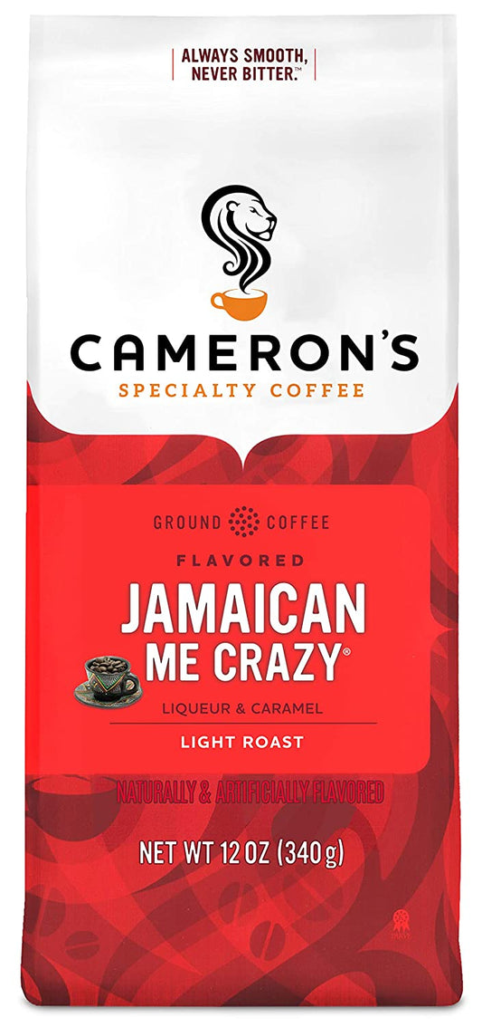 Camerons Coffee Ground Jamaican Me Crazy 12 oz