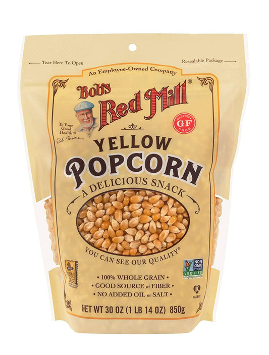 Bobs Red Mill Whole Kernel Popcorn Yellow 30 oz