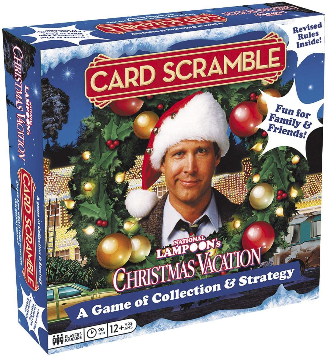 National Lampoons Christmas Vacation Card Scramble Strategy Game