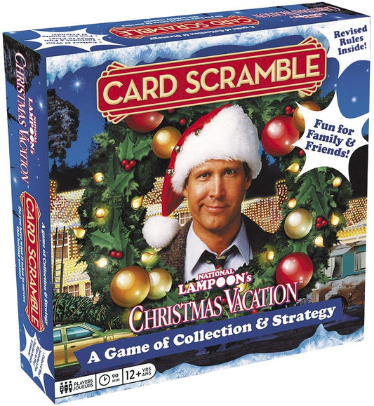 National Lampoons Christmas Vacation Card Scramble Strategy Game