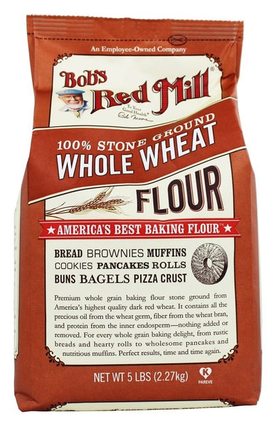 Whole Wheat Flour  Bobs Red Mill 5lbs