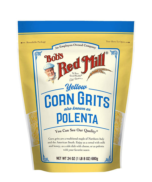 Yellow Corn Grits Polenta Bobs Red Mill 24oz
