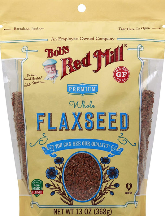 Bobs Red Mill Organic Flaxseed  13 oz