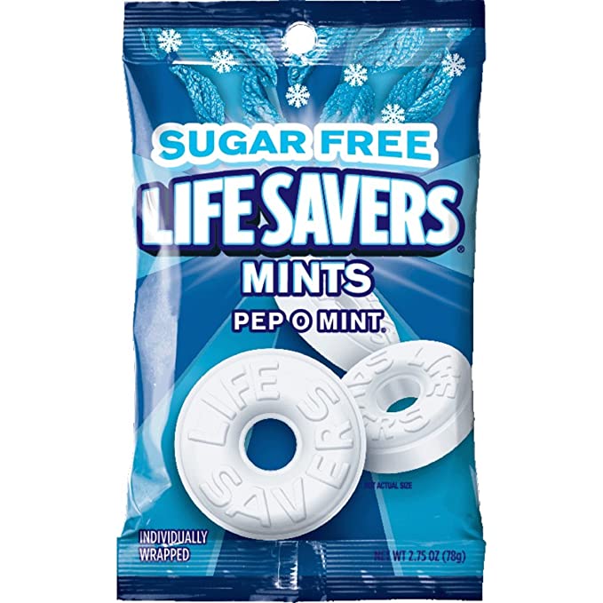 Lifesavers Sugar Free Pep o mint 2.75oz