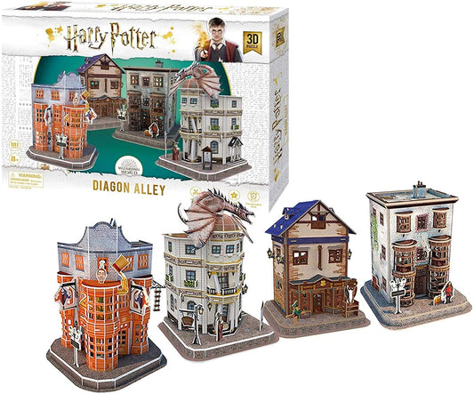 Harry Potter Diagon  Alley  Paper 3D Puzzle