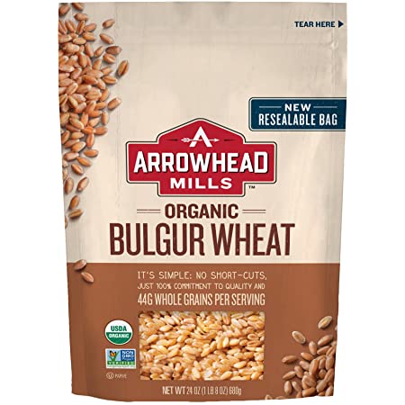 Organic Bulgur Wheat Arrowhead Mills 24oz