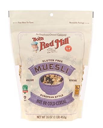 Bobs Red Mill Muesli Gluten Free 16 oz