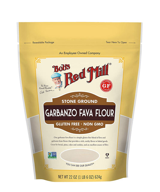 Bobs Red Mill Garbanzo Fava Flour Gluten Free  22 oz Resealable Pouch