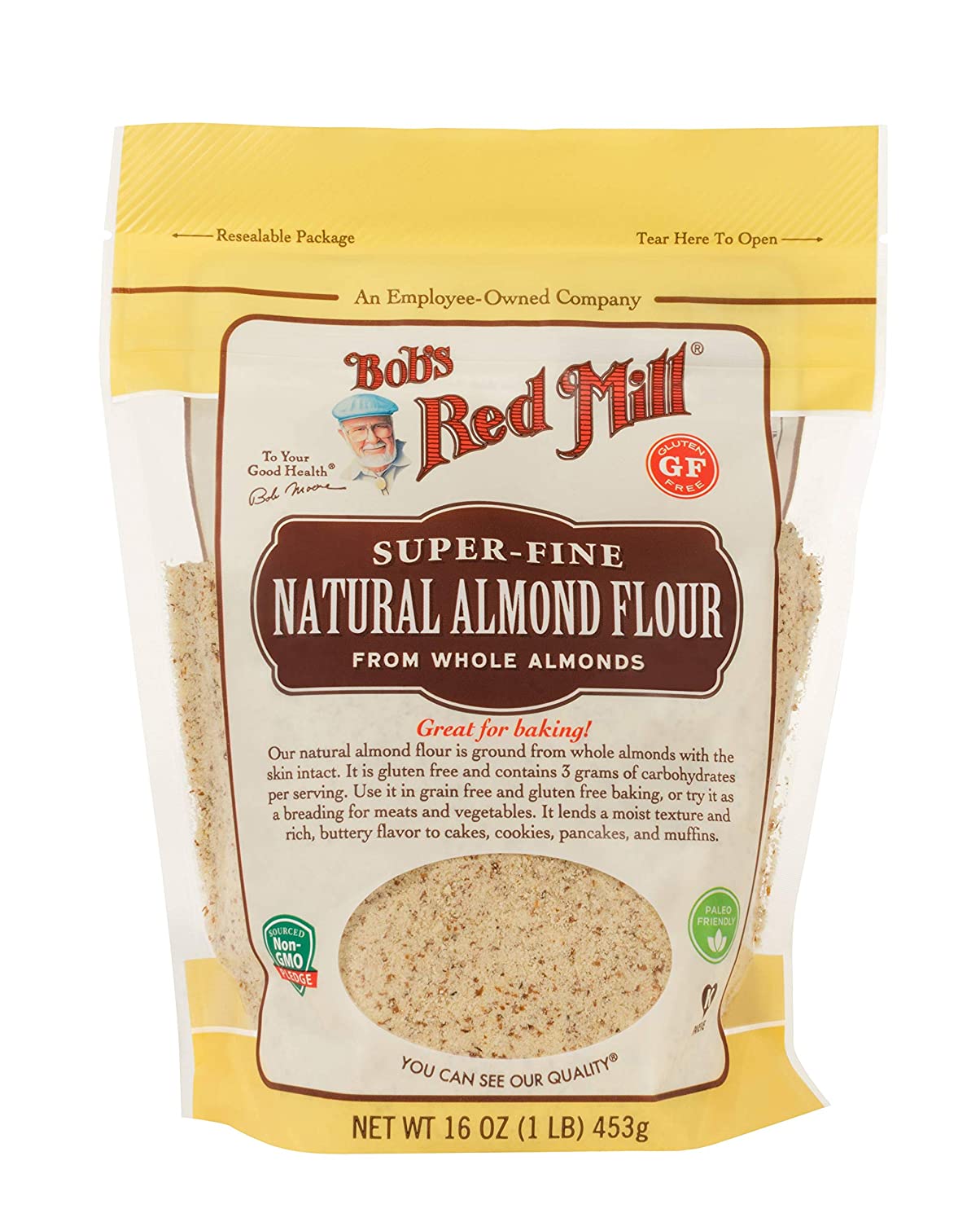 Bobs Red Mill Natural Almond Flour Super Fine 16 oz