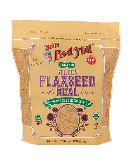 Bobs Red Mill Organic Golden Flaxseed Meal  32 oz