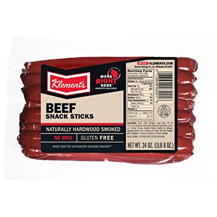 Klements Beef Sticks 24oz