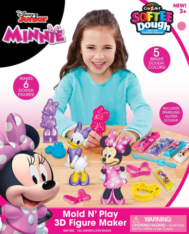 Minnie Mouse Softee Dough 3D Figure Maker