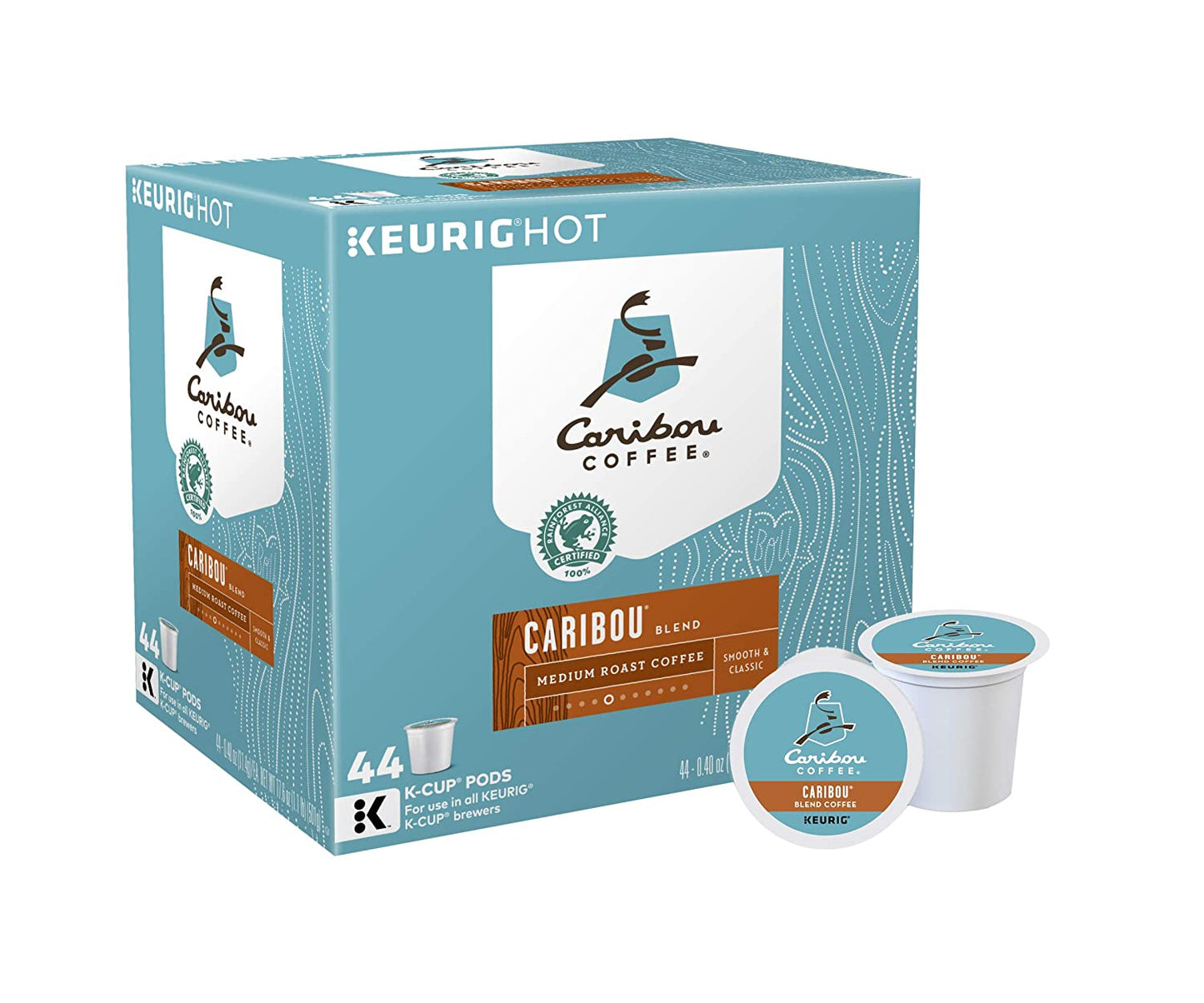 Caribou Coffee Caribou Blend K Cups 44ct