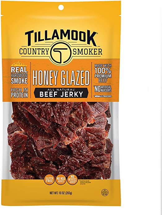 Tillamook Country Honey Glazed Beef Jerky 10oz