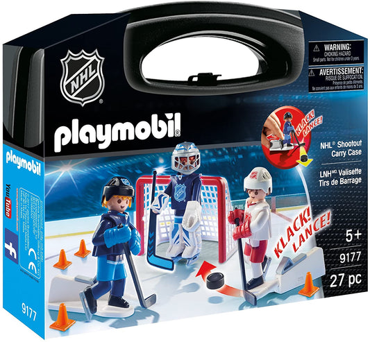 Playmobil NHL Shootout Carry Case Play Set
