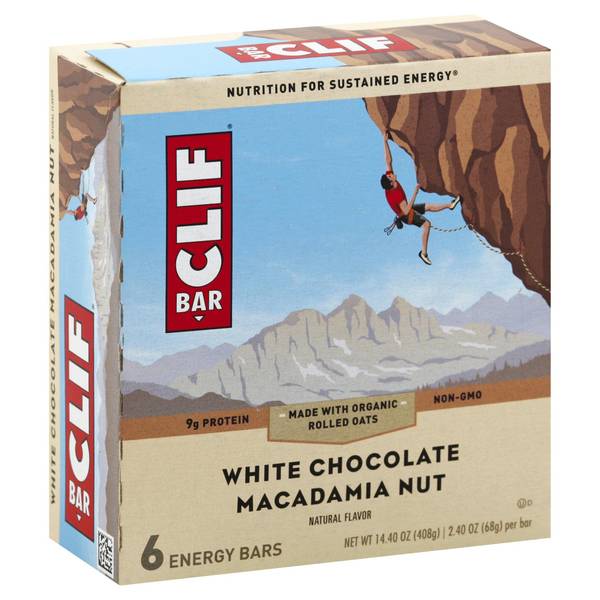 Clif Bar White Chocolate Macadamia Nut Energy Bars