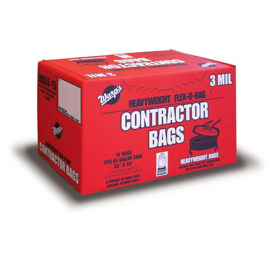 Warps Heavyweight Flex O Bag 55 Gal Contractor Bag
