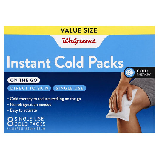 Walgreens Instant Cold Packs 8.0ea