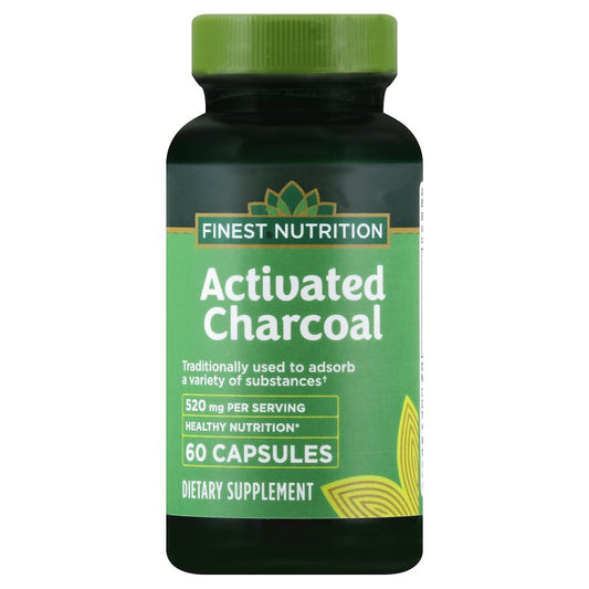 Finest Nutrition Activated Charcoal 250 mg 60.0ea