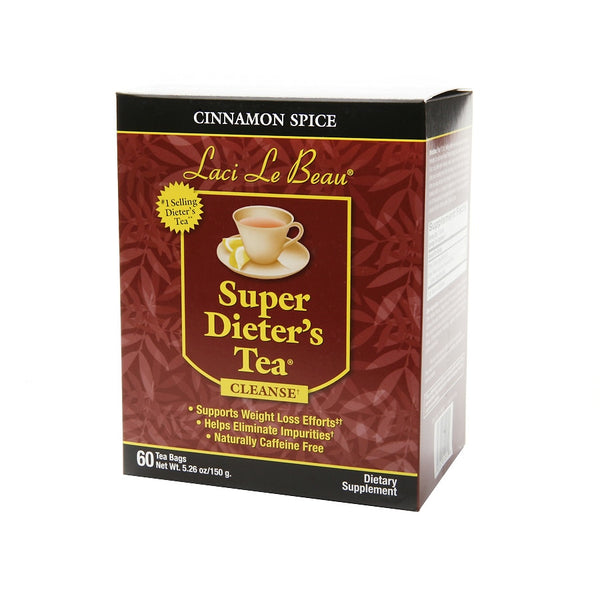 Laci Le Beau Super Dieters Tea Bags Cinnamon Spice 60.0ea
