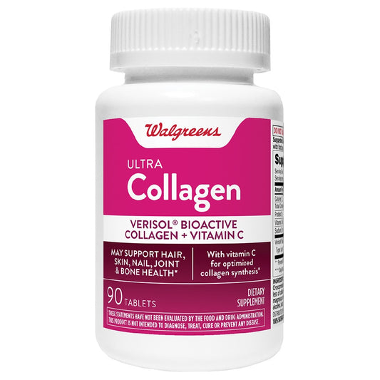 Walgreens Ultra Collagen with Vitamin C 90.0ea