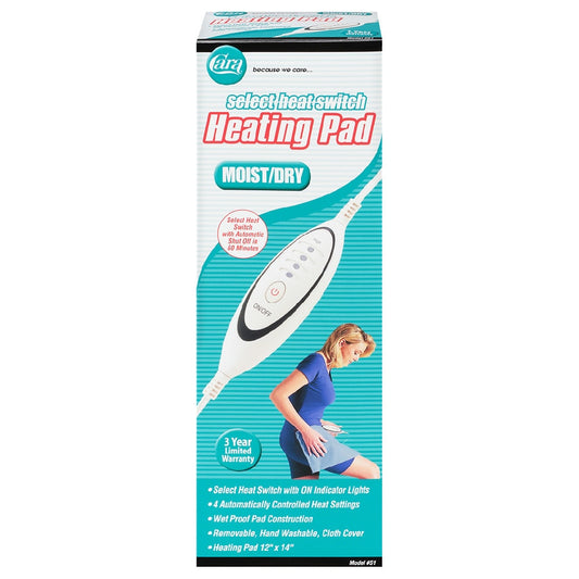 Cara Heating Pad Moist Dry 1.0ea