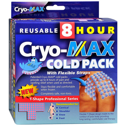Cryo Max Reusable Pro Cold Pack with Sleeve Series 8 Hour 1.0ea