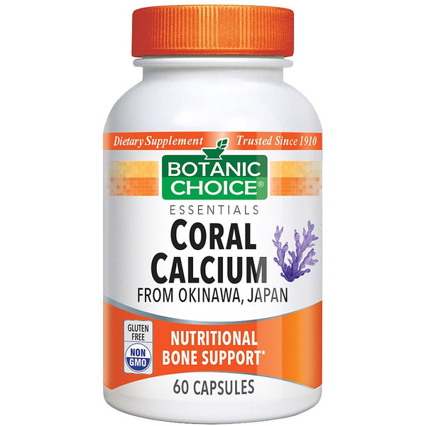 Botanic Choice Supplement Coral Calcium Dietary Essentials 60