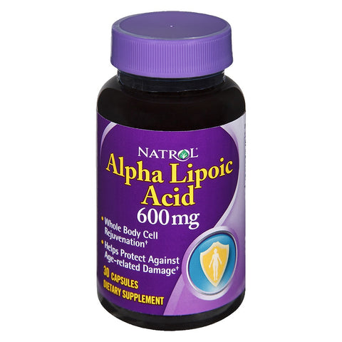 Natrol Alpha Lipoic Acid 600 mg 30.0ea