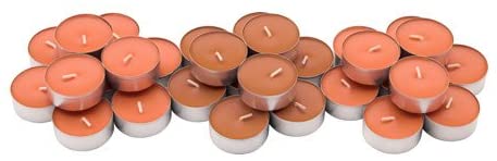 SINNLIG Scented tealight, Peach and orange, orange - Pack of 30 - Mega Shopper Worldwide