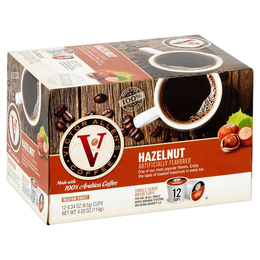 Victor Allens Coffee 12Count Hazelnut Coffee